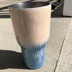 Custom made 20 oz tumbler